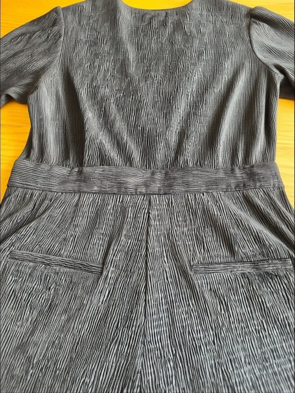 FRNCH Paris Jumpsuit Black Wide Leg M - Picture 7 of 16